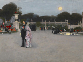 John Singer Sargent - In the Luxembourg Gardens | Джон Сингер Сарджент