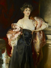 John Singer Sargent - Lady Helen Vincent, Viscountess | Джон Сингер Сарджент