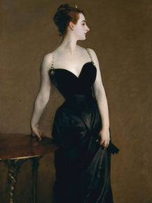 John Singer Sargent - Madame Pierre Gautreau | Джон Сингер Сарджент