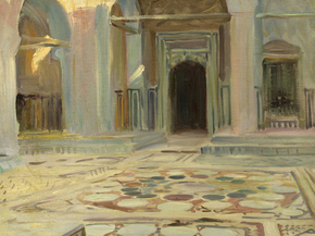 John Singer Sargent - Pavement, Cairo | Джон Сингер Сарджент