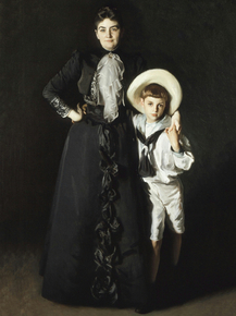John Singer Sargent - Portrait of Mrs. Edward L | Джон Сингер Сарджент