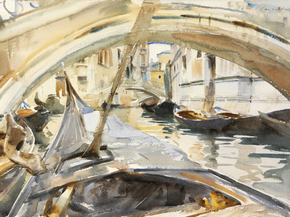 John Singer Sargent - Rio di Santa Maria Formosa | Джон Сингер Сарджент