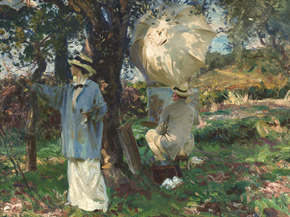 John Singer Sargent - The Sketchers | Джон Сингер Сарджент