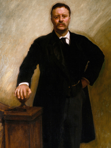 John Singer Sargent - Theodore Roosevelt | Джон Сингер Сарджент