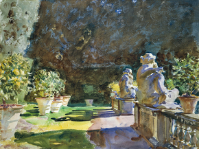John Singer Sargent - Villa di Marlia, Lucca | Джон Сингер Сарджент