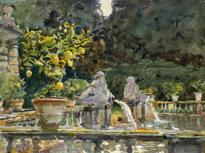 John Singer Sargent - Villa di Marlia, Lucca | Джон Сингер Сарджент