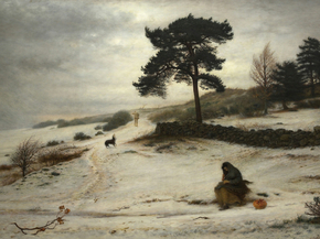 John Everett Millais - Blow Blow Thou Winter Wind | Джон Эверетт Милле