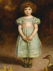 John Everett Millais - Ducklings | Джон Эверетт Милле