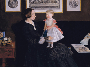 John Everett Millais - Mrs James Wyatt | Джон Эверетт Милле