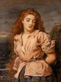 John Everett Millais - The Martyr of the Solway | Джон Эверетт Милле