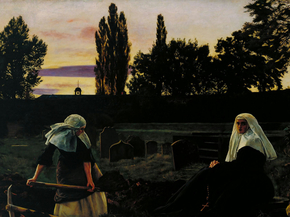 John Everett Millais - The Vale of Rest | Джон Эверетт Милле