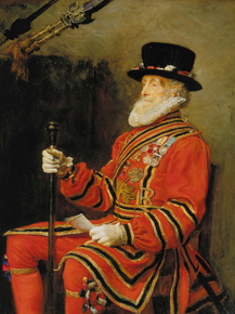 John Everett Millais - The Yeoman of the Guard | Джон Эверетт Милле
