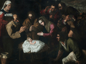 Francisco de Zurbaran - Adoration of the Shepherds | Франсиско де Сурбаран