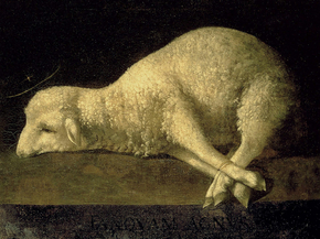 Francisco de Zurbaran - Agnus Dei | Франсиско де Сурбаран