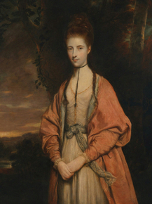 Joshua Reynolds - Anne Seymour Damer | Джошуа Рейнольдс