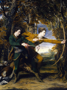 Joshua Reynolds - Colonel Acland and Lord Sydney | Джошуа Рейнольдс