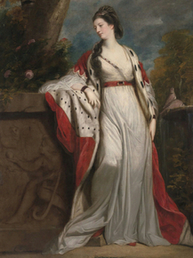 Joshua Reynolds - Elizabeth Gunning, Duchess of Hamilton | Джошуа Рейнольдс