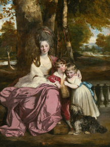 Joshua Reynolds - Lady Elizabeth Delme and Her Children | Джошуа Рейнольдс
