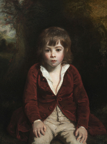 Joshua Reynolds - Portrait of Master Bunbury, 1792 | Джошуа Рейнольдс