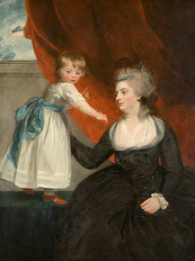 Joshua Reynolds - Portrait of the Hon. Frances Courtenay | Джошуа Рейнольдс
