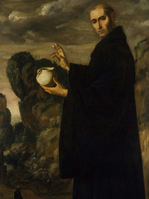 Francisco de Zurbaran - Saint Benedict | Франсиско де Сурбаран
