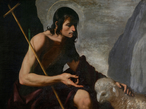 Francisco de Zurbaran - Saint John Baptist | Франсиско де Сурбаран