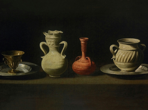 Francisco de Zurbaran - Still Life with Four Vessels | Франсиско де Сурбаран Francisco de Zurbaran - Still Life with Four Vessels | Франсиско де Сурбаран