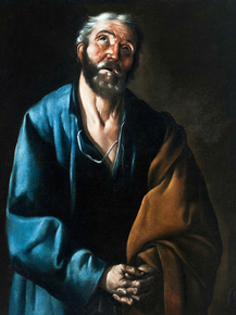 Francisco de Zurbaran - Tears of St Peter | Франсиско де Сурбаран