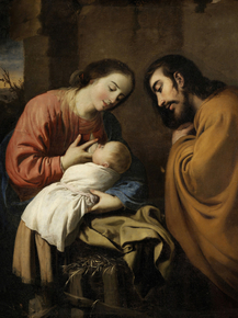 Francisco de Zurbaran - The Holy Family | Франсиско де Сурбаран