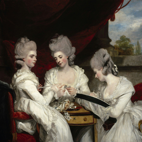 Joshua Reynolds - The Ladies Waldegrave | Джошуа Рейнольдс