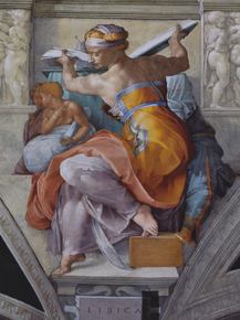 Michelangelo - Libyan Sibyl | Микеланджело