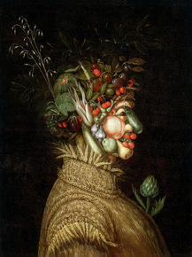 Giuseppe Arcimboldo - Allegorical Portrait. Summer | Джузеппе Арчимбольдо