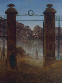 Caspar David Friedrich - The Cemetery | Каспар Давид Фридрих