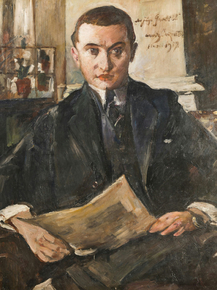 Lovis Corinth - Bildnis Wolfgang Gurlitt | Ловис Коринт