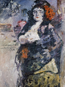 Lovis Corinth - Carmencita, Portrait of Charlotte | Ловис Коринт