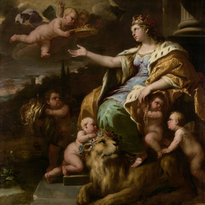 Luca Giordano - Allegory of Magnanimity | Лука Джордано