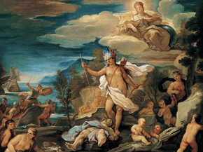 Luca Giordano - Series of the Four Parts of the World | Лука Джордано