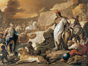 Luca Giordano - Series of the Four Parts of the World | Лука Джордано