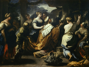 Luca Giordano - Solomon Praying to False Gods | Лука Джордано
