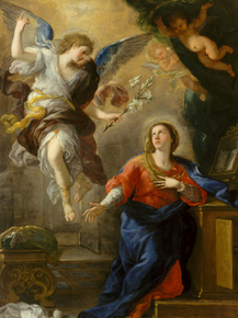 Luca Giordano - The Annunciation | Лука Джордано