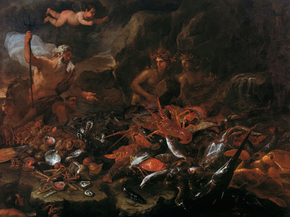 Luca Giordano - The riches of the sea with Neptune | Лука Джордано