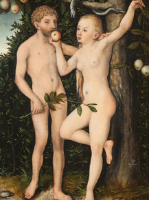 Lucas Cranach - Adam and Eve | Лукас Кранах