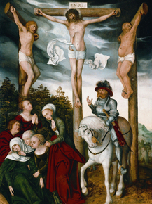 Lucas Cranach - Crucifixion de Cristo | Лукас Кранах