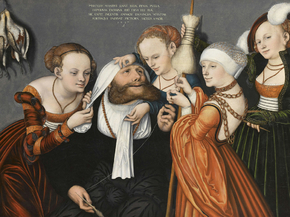 Lucas Cranach - Hercules with Omphale | Лукас Кранах
