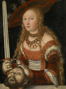 Lucas Cranach - Judith with the Head of Holofernes | Лукас Кранах