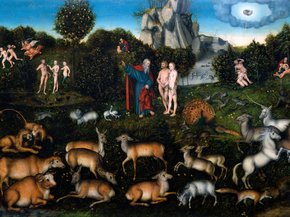 Lucas Cranach - The Garden of Eden | Лукас Кранах