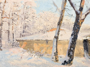 Николай Никанорович Дубовской - Деревья в снегу, 1908