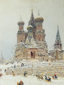 Николай Никанорович Дубовской - Церковь Василия Блаженного