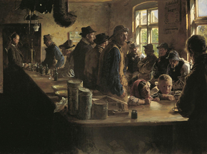 Peder Severin Kroyer - Рестораторы, когда нет рыбалки | Педер Северин Кройер
