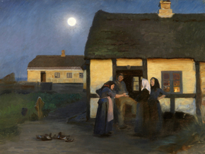 Peder Severin Kroyer - In front of Christoffers house | Педер Северин Кройер